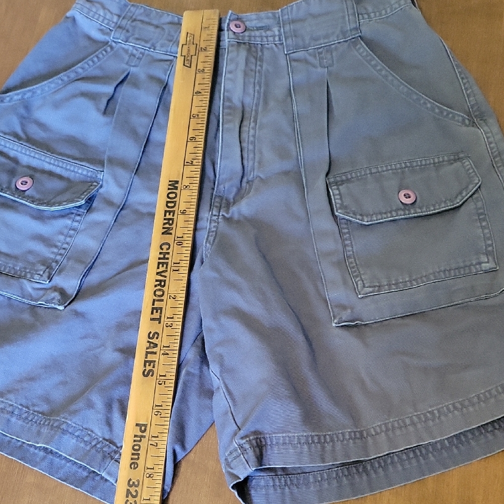 Women's Cabella Casual Cargo Shorts in Slate Blue